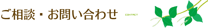 ご相談依頼・お問い合わせ